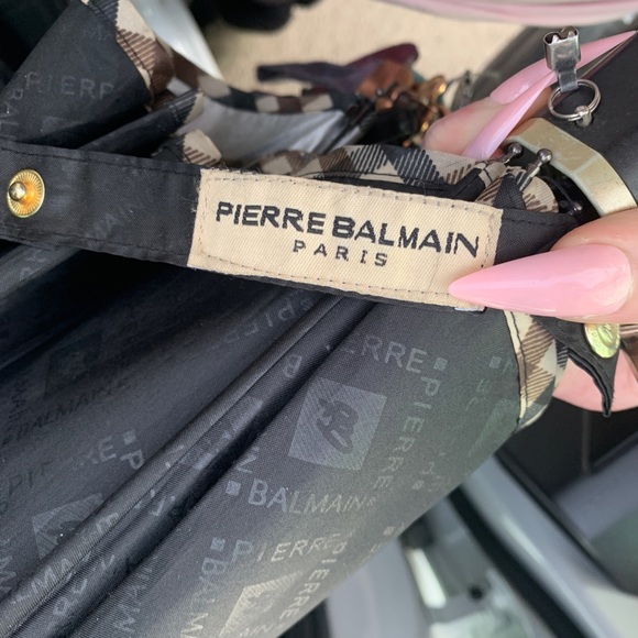 PIERRE BALMAIN PARIS VINTAGE UMBRELLA - Picture 2 of 8